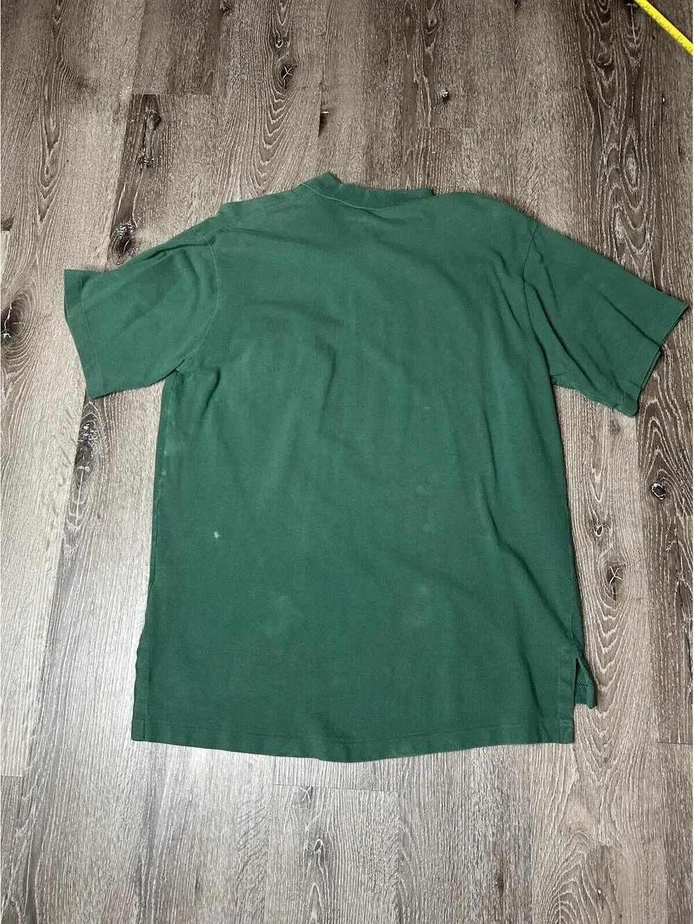 Vintage Polo Ralph Lauren Shirt Large Green Crest Shield Made In USA 90s